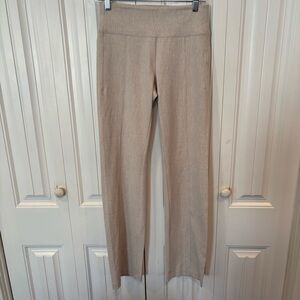 Athleta Tan Track Pants
